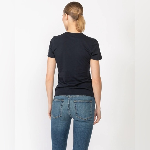 Nili Lotan Basic Short Sleeve Tee - Picture 3 of 8